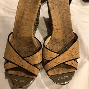 Jimmy Choo cork wedges